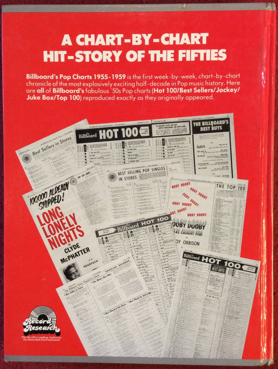 Joel Whitburn Presents The Billboard Pop Charts 19551959, Joel Whitbu