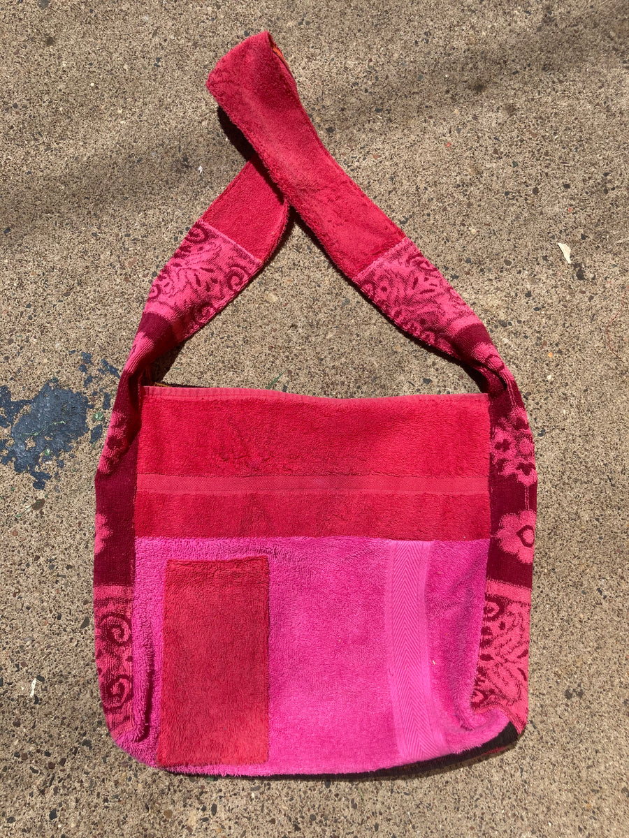 Upcycled, Vintage Towel Beach Bag - Designed by CFLO – Center For Lost  Objects