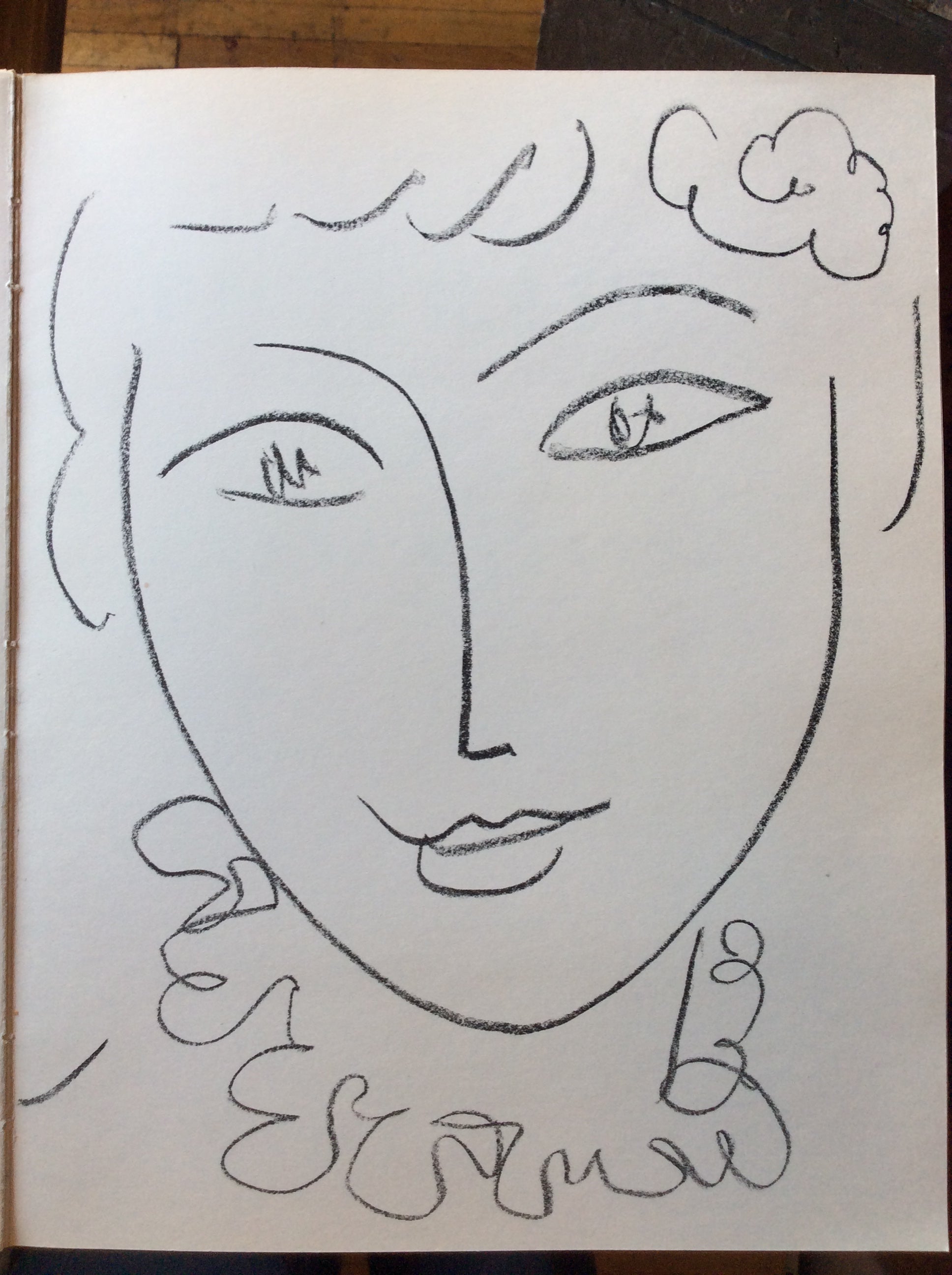 Portraits by Henri Matisse Henri Matisse, Published by André Sauret, Monte-Carlo, 1954