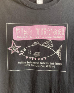 Black, CFLO "Fish Titties" ™ T-shirt
