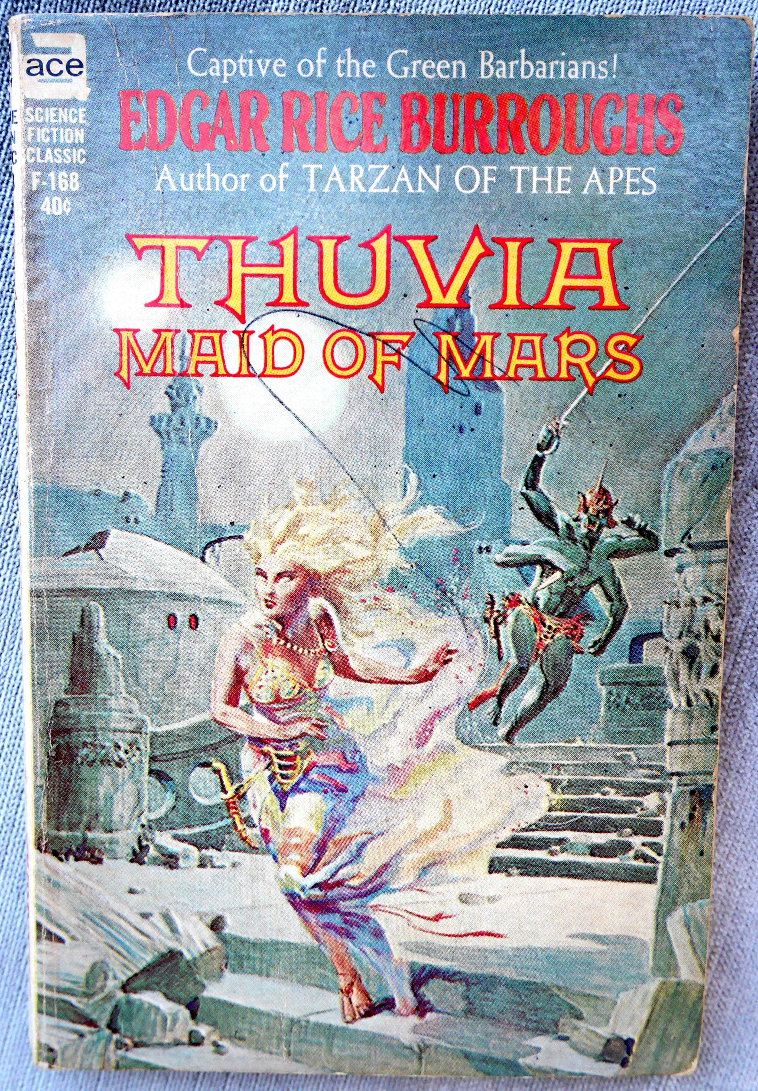 Edgar Rice Burroughs, Thuvia Maid of Mars, Ace, c.1962