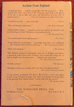 The Mystic Masseur, V. S. Naipaul, The Vanguard Press, 1959 First Printing