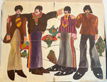 "The Beatles- The Electric Last Minute" 1960's Pin-up Poster