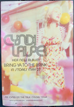 Cyndi Lauper BRING YA TO THE BRINK Promotional Poster