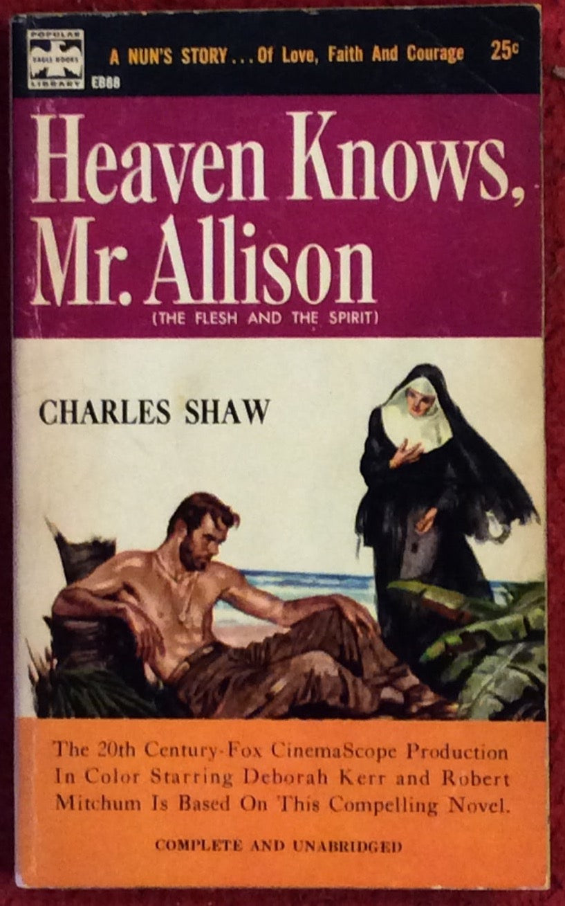 Heaven Knows, Mr. Allison, Charles Shaw, Eagle Books EB88 1957*