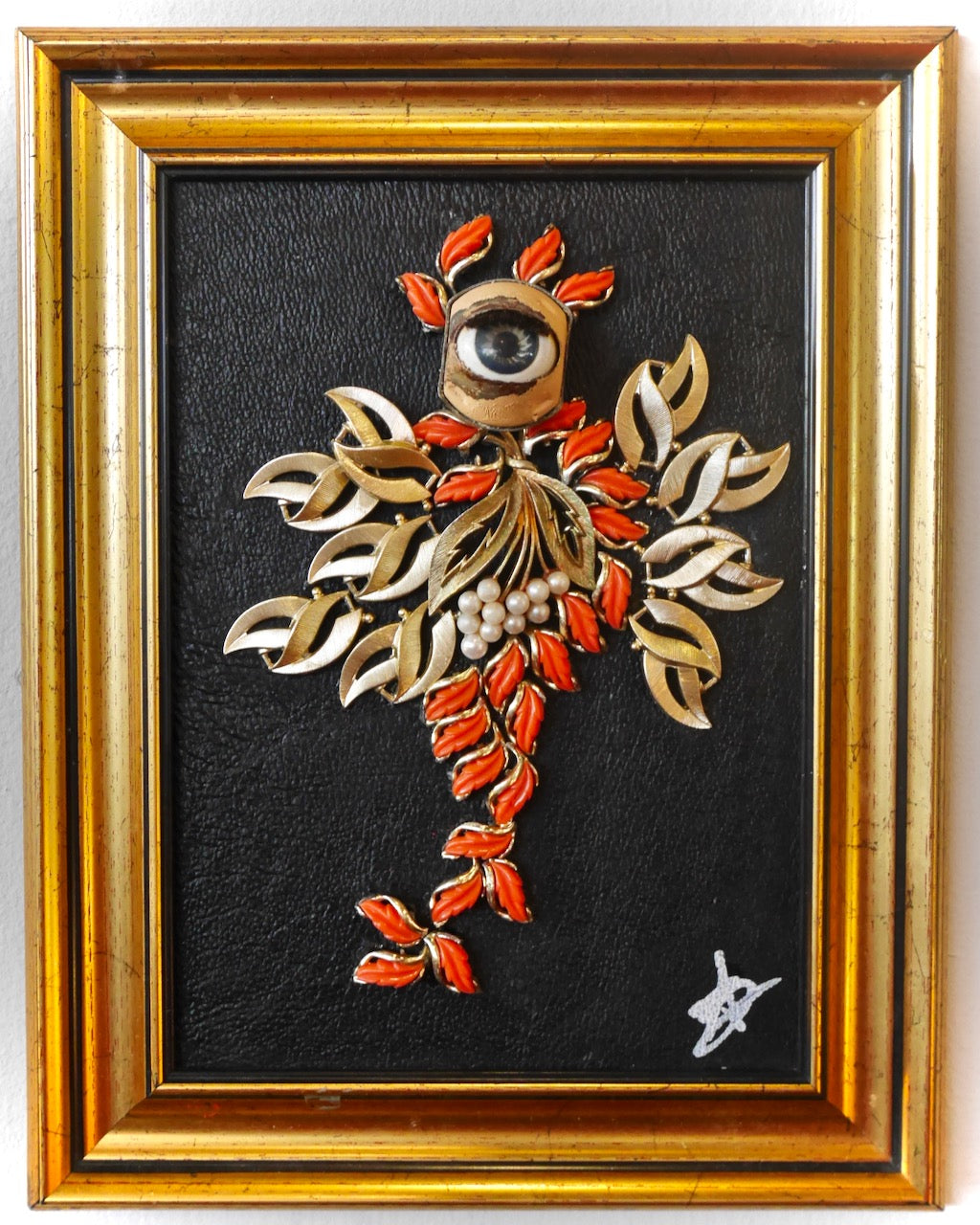 "Ginger" (deep sea creature), assemblage, 2019 Amy Buchanan