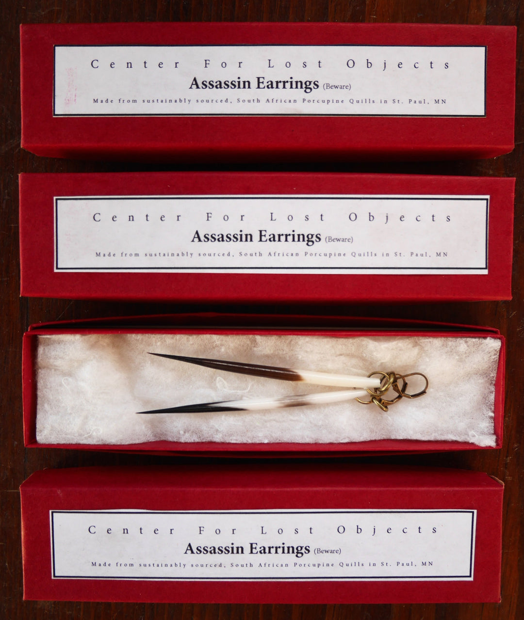 Earring Assassin Assassin Earrings! – Center For Lost Objects